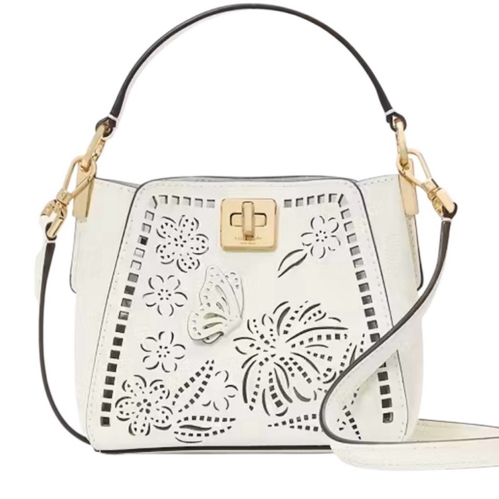Kate Spade NWT Phoebe Perforates Top Handle and Crossbody Bag